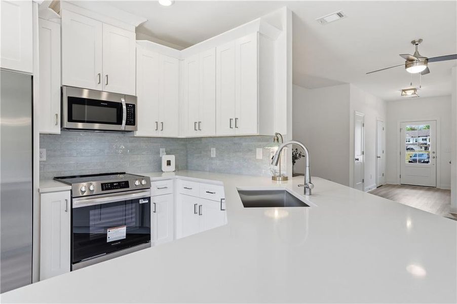 Furnished interior view inside a new home in , Ball Ground (Image 14).
