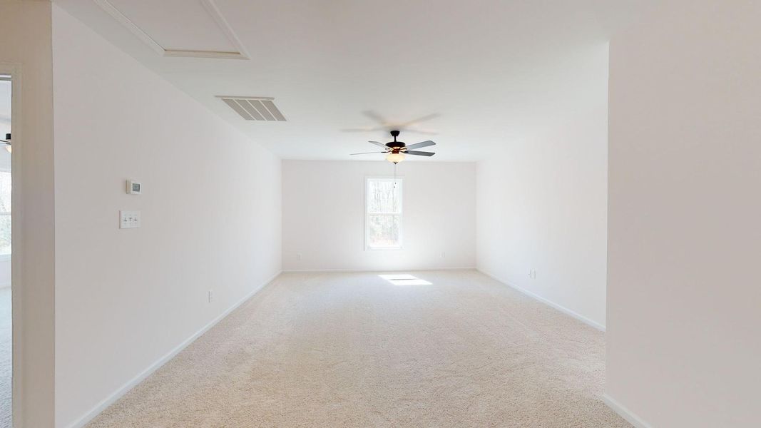 Representative unfurnished interior of a home built from the Catherine A by JC Jackson Homes,LLC in Heritage Pointe, Newport (Image 39).