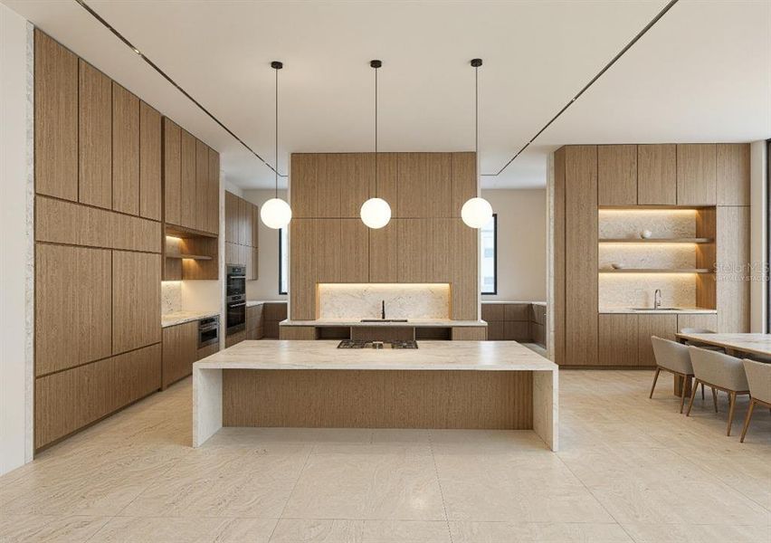 Furnished interior view inside a new home in , Orlando (Image 5).