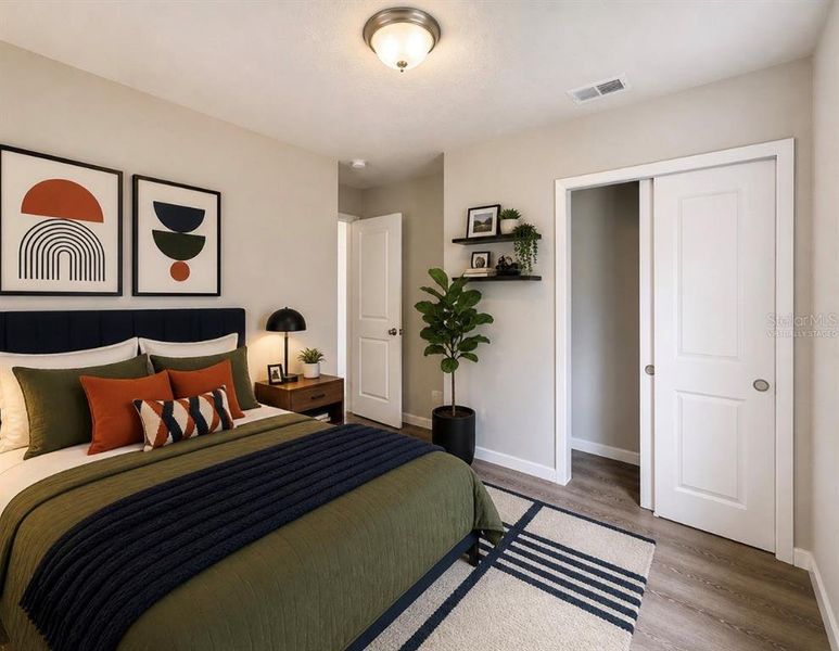 Furnished interior view inside a new home in , Groveland (Image 7).