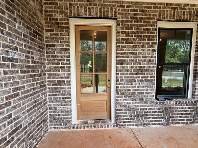 Exterior details and patio area of a home in , Pendergrass (Image 3).