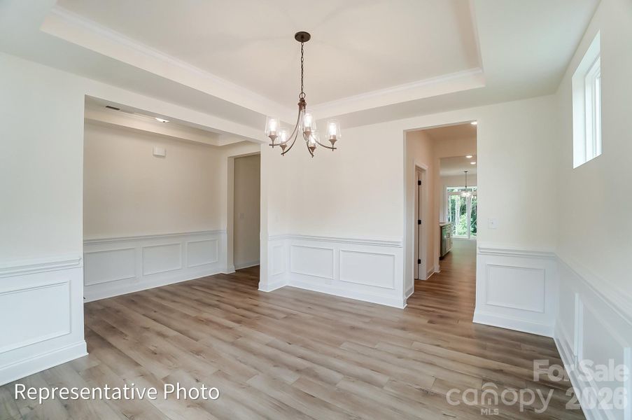 Spacious, unfurnished interior of a new home in Enclave at Riverdale, Huntersville (Image 15).