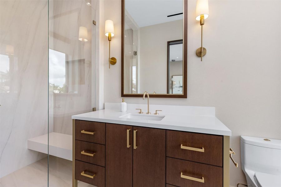 Furnished interior view inside a new home in , Fort Lauderdale (Image 15).