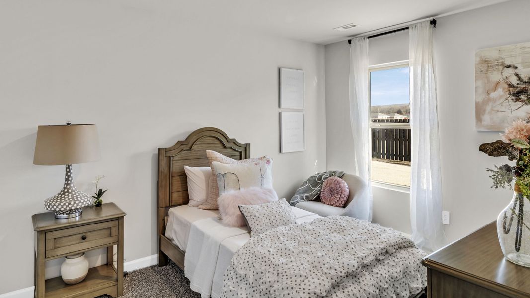 Furnished interior view inside a new home in Bailey Park, Fayetteville (Image 28).
