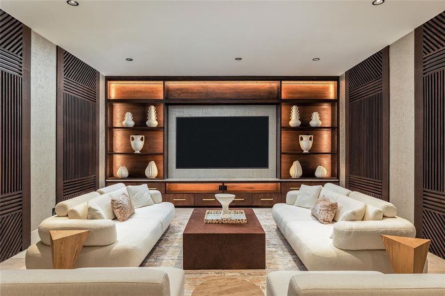 Furnished interior view inside a new home in , Dallas (Image 17).