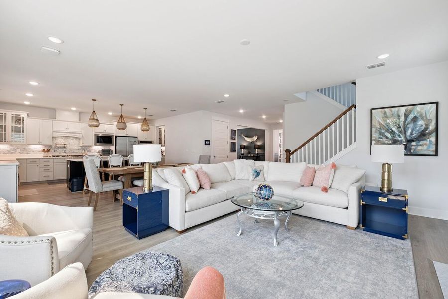 Furnished interior view inside a new home in , Mount Pleasant (Image 16).