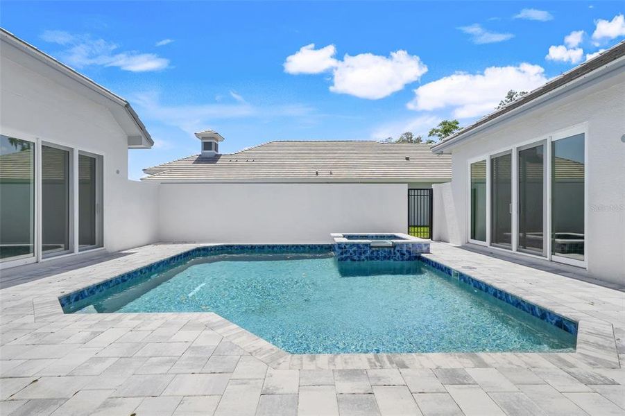 Exterior details and patio area of a home in Toscana, Palm Coast (Image 4). Exterior details and patio area of a home in Toscana, Palm Coast (Image 4).