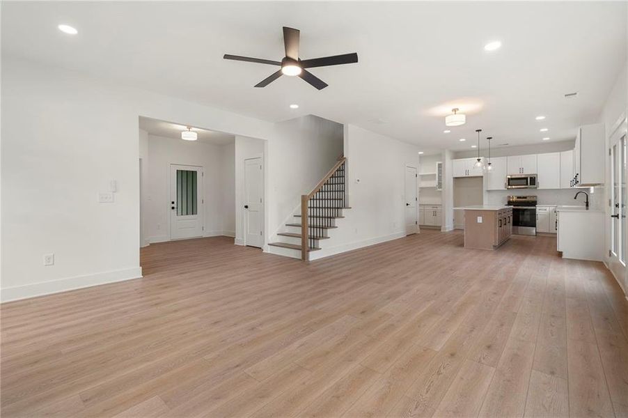 Spacious, unfurnished interior of a new home in , Hiram (Image 35).