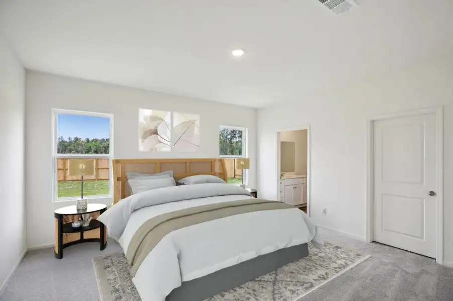 Furnished interior view inside a new home in Watson Hill, Summerville (Image 5). Furnished interior view inside a new home in Watson Hill, Summerville (Image 5).