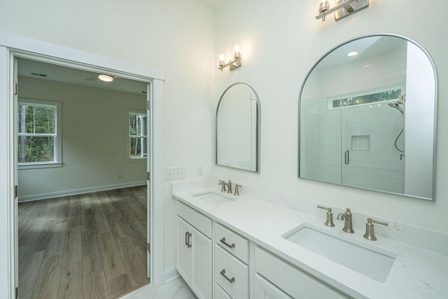 Furnished interior view inside a new home in , Awendaw (Image 5).
