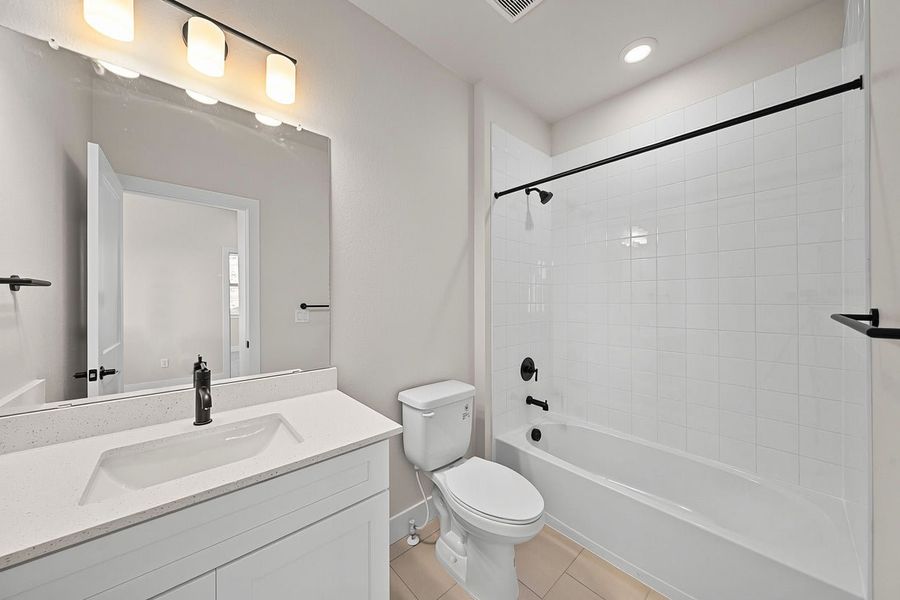 Furnished interior view inside a new home in Trumark Homes at Sterling Ranch, Littleton (Image 9).