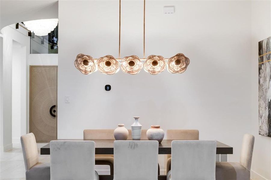 Furnished interior view inside a new home in , Dallas (Image 17).