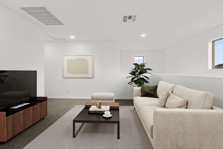 Furnished interior view inside a new home in Blackhawk, Tucson (Image 8).