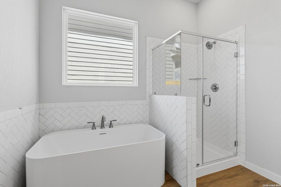 Furnished interior view inside a new home in Cordova Crossing, Seguin (Image 17).