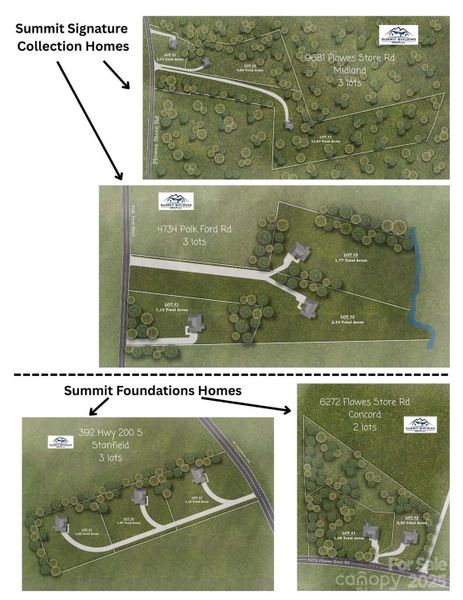 Locations where we are offering more homes Locations where we are offering more homes