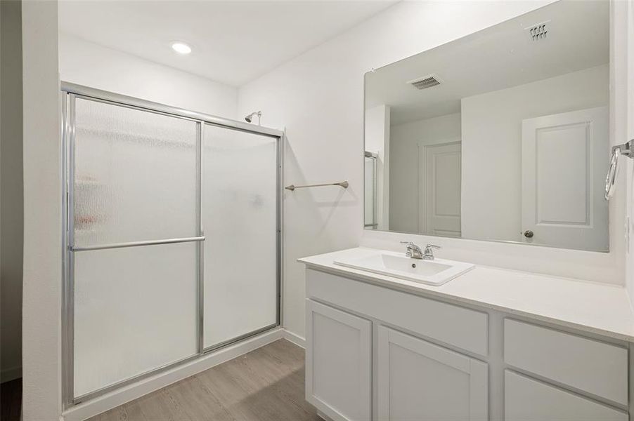 Furnished interior view inside a new home in , Little Elm (Image 9).