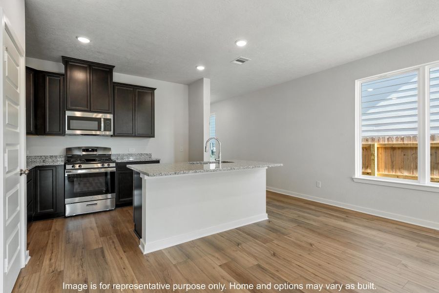 Furnished interior view inside a new home in , Brenham (Image 4).