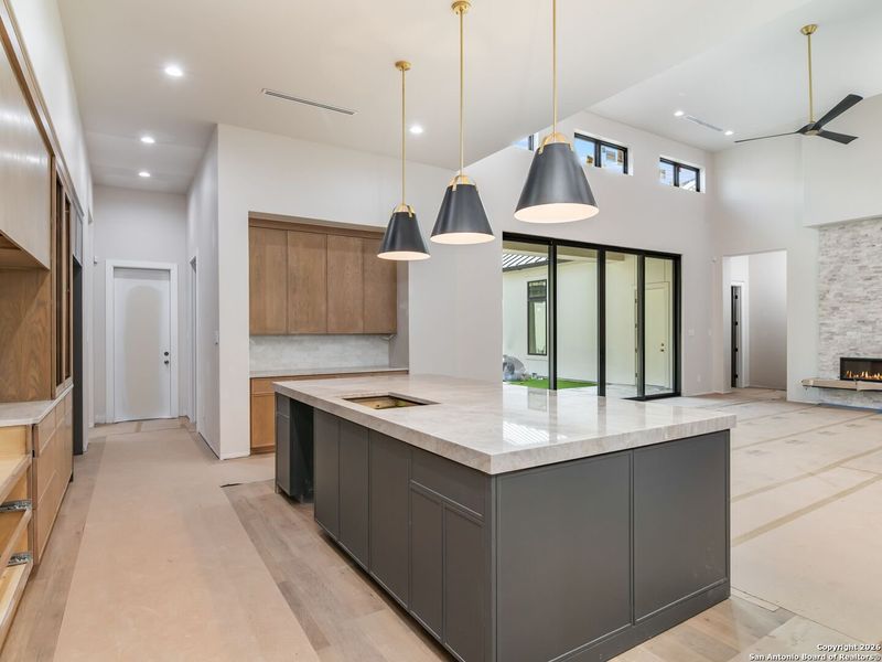 Furnished interior view inside a new home in , San Antonio (Image 6).