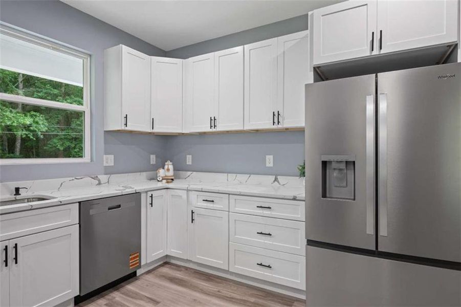 Furnished interior view inside a new home in , Commerce (Image 16).