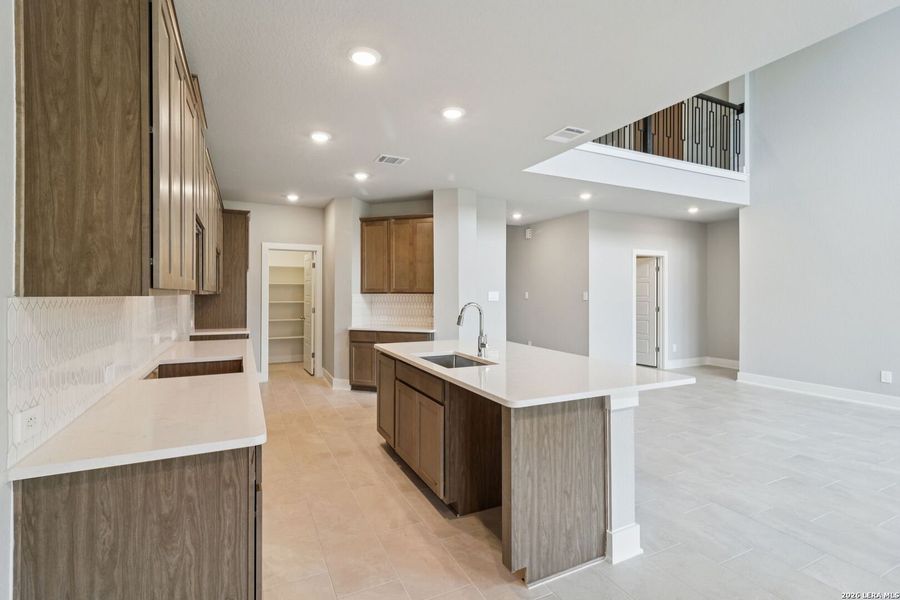 Furnished interior view inside a new home in Sagebrooke - Classic Series, San Antonio (Image 16).