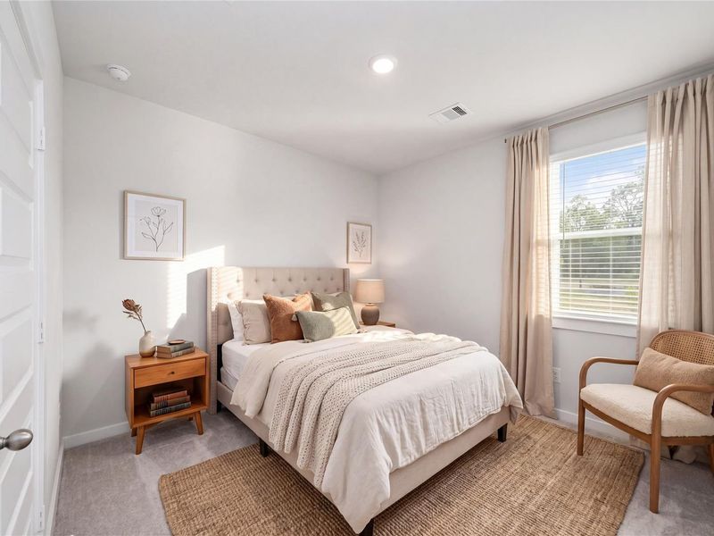 Furnished interior view inside a new home in Liberty Estates, Cleveland (Image 26).