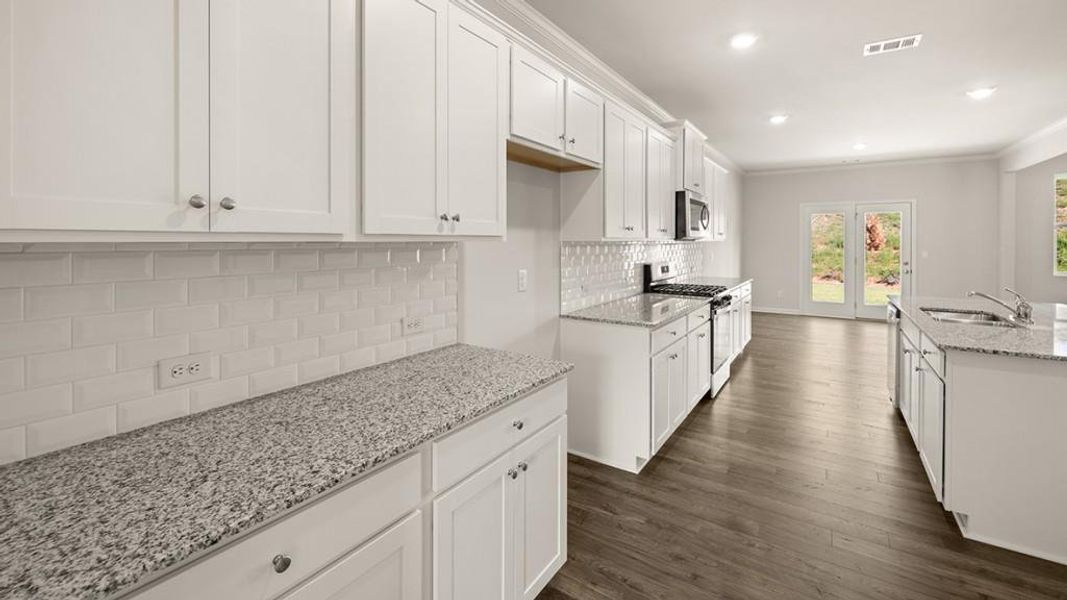 Furnished interior view inside a new home in , Union City (Image 7).