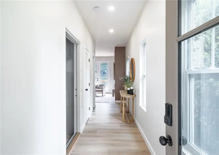 Furnished interior view inside a new home in , Atlanta (Image 4).
