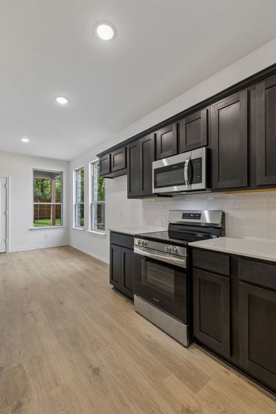 Furnished interior view inside a new home in Eagle Cove, Denton (Image 13).