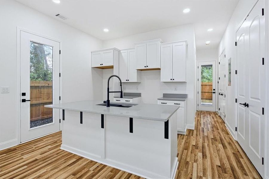 Furnished interior view inside a new home in , Atlanta (Image 5).