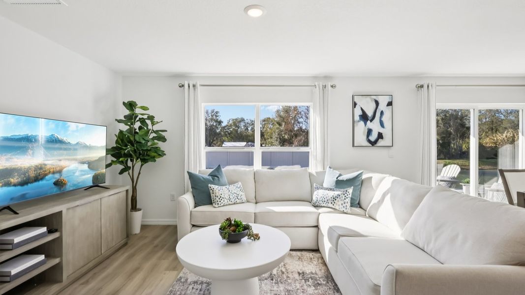 Furnished interior view inside a new home in Brookside, Ruskin (Image 8).