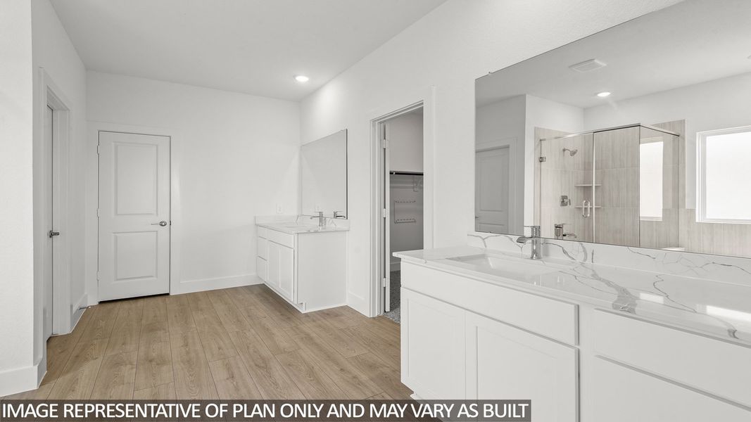 Representative furnished interior of a home built from the E60E by D.R. Horton in Riverside Estates, Mont Belvieu (Image 7).