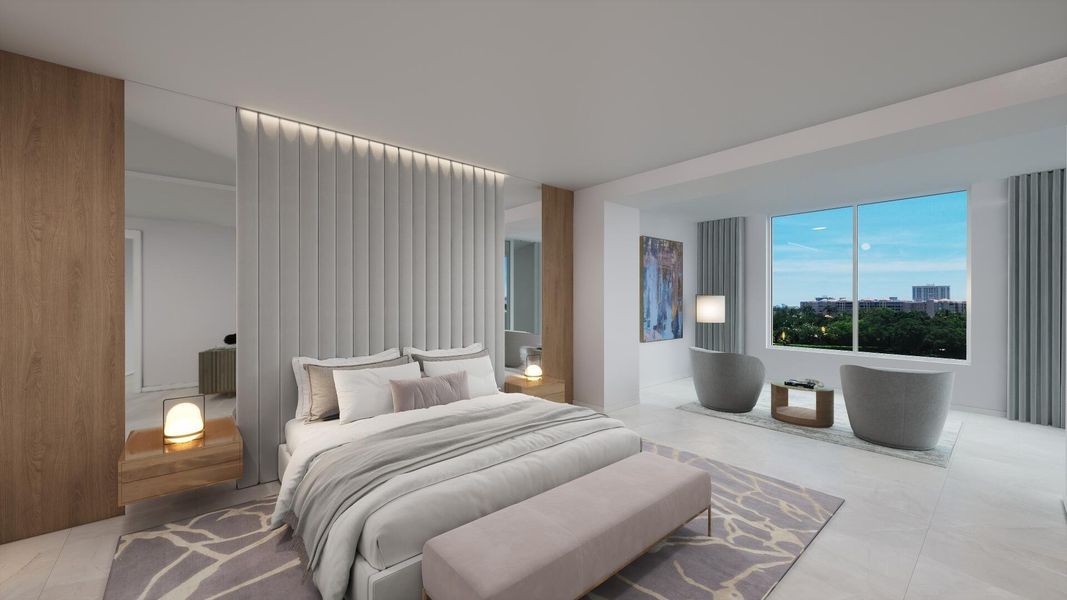 Furnished interior view inside a new home in , Boca Raton (Image 20). Furnished interior view inside a new home in , Boca Raton (Image 20).