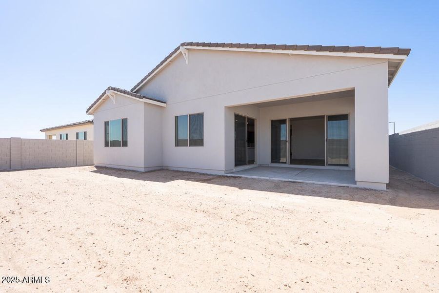 Tri Pointe Homes - Soleo 323 - Backyard Tri Pointe Homes - Soleo 323 - Backyard