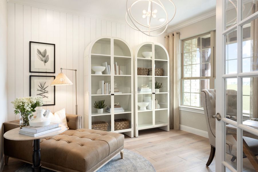 Furnished interior view inside a new home in Saddleback at Santa Rita Ranch, Liberty Hill (Image 11).