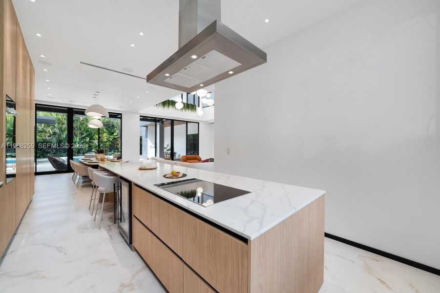 Furnished interior view inside a new home in , Miami (Image 8).