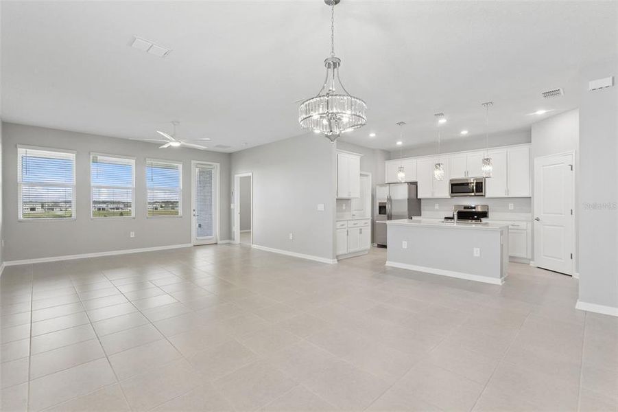 Spacious, unfurnished interior of a new home in Wellness Ridge, Clermont (Image 27). Spacious, unfurnished interior of a new home in Wellness Ridge, Clermont (Image 27).