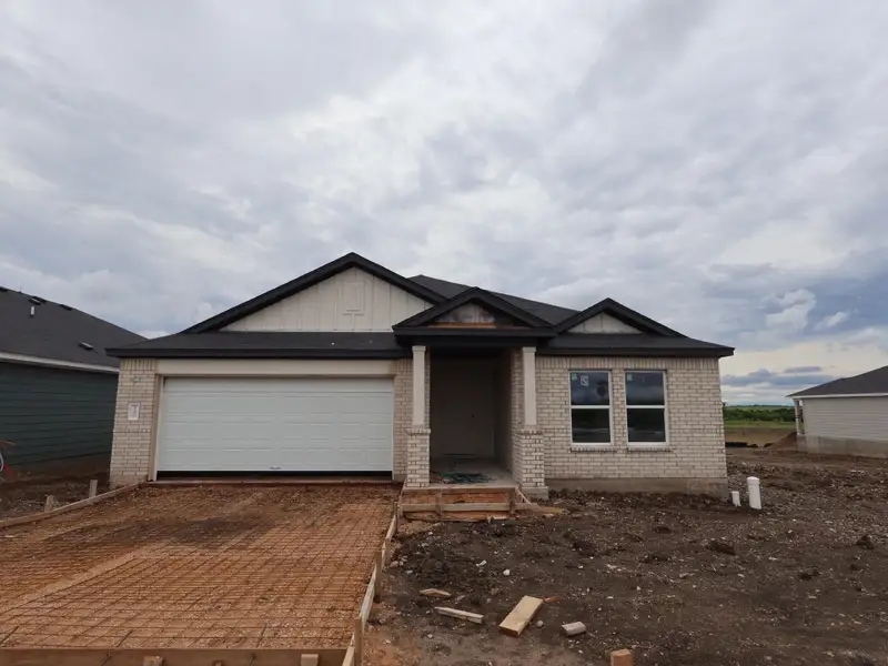 In-progress construction of a new home in Willow Springs, Buda, TX (Image 4).