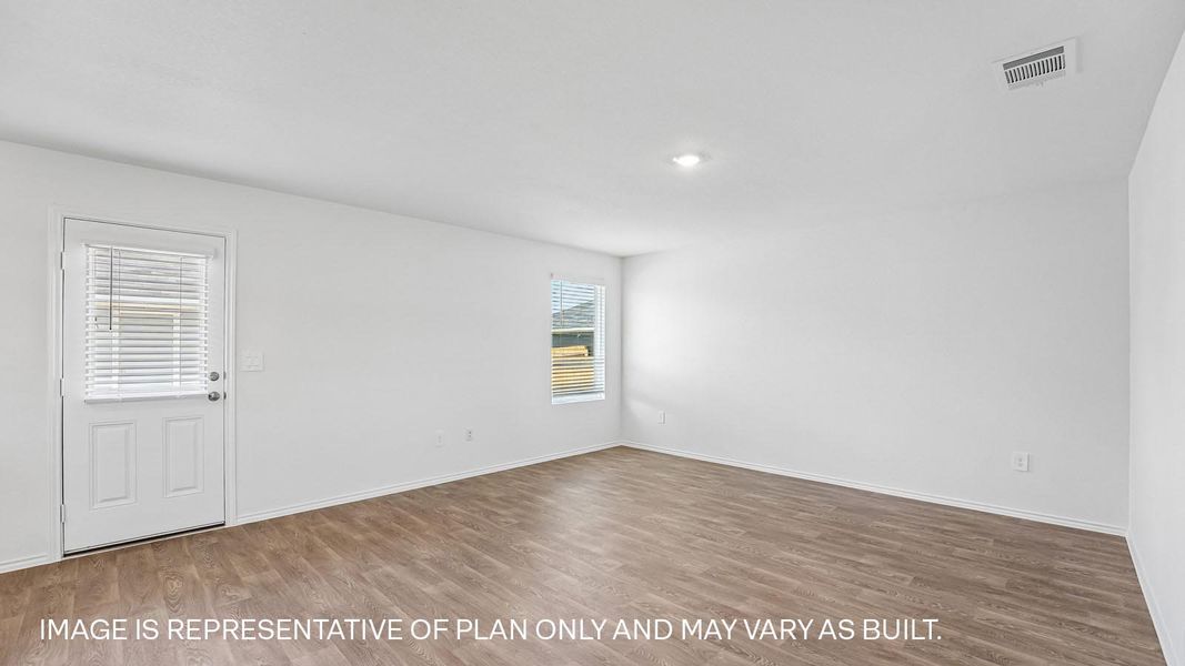 Spacious, unfurnished interior of a new home in Prairie Lakes, Buda (Image 17).