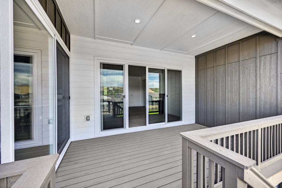 Exterior details and patio area of a home in Macanta, Castle Rock (Image 2). Exterior details and patio area of a home in Macanta, Castle Rock (Image 2).