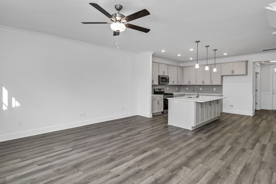 Spacious, unfurnished interior of a new home in Lake Carolina Townhomes, Columbia (Image 21).