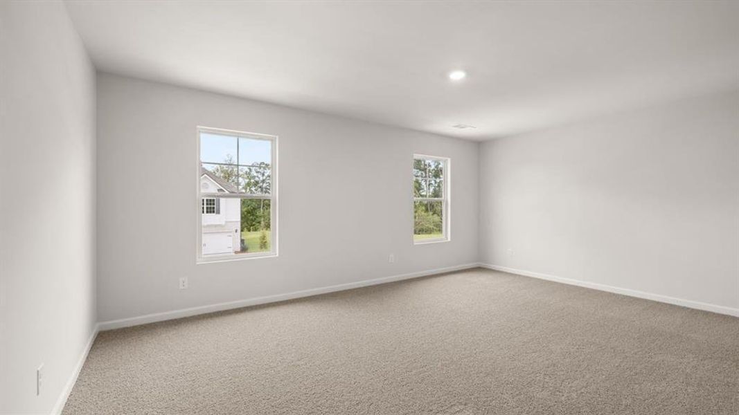 Spacious, unfurnished interior of a new home in Braselton Village, Braselton (Image 19).
