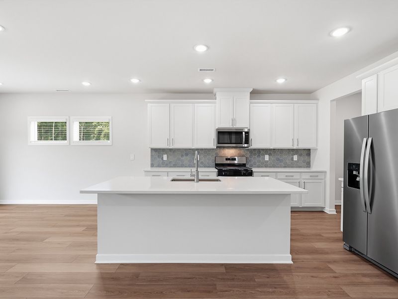 Furnished interior view inside a new home in Avalon Place - Signature Series, Durham (Image 3).