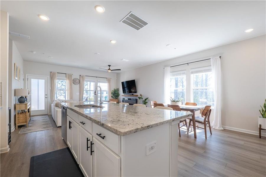 Furnished interior view inside a new home in , Smyrna (Image 28).