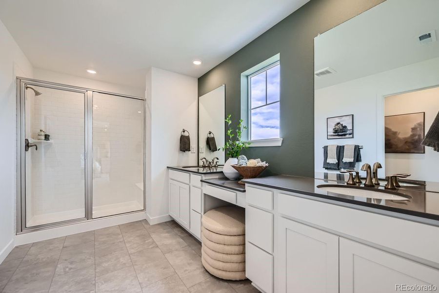 Furnished interior view inside a new home in Riano Ridge: The Grand Collection, Loveland (Image 4).