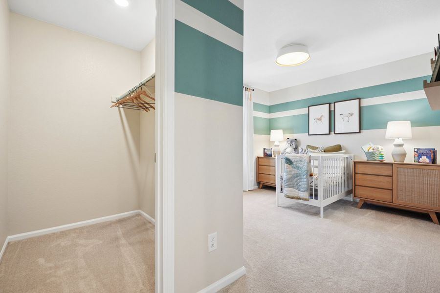 Representative furnished interior of a home built from the Summit by Taylor Morrison in Lake Bluff, Greeley (Image 30).