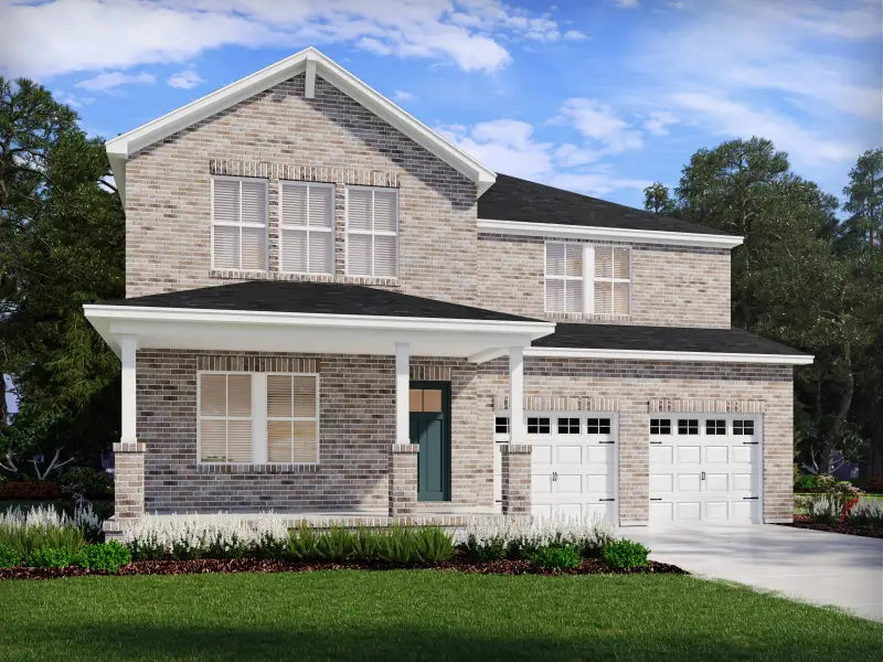 Representative exterior photo of a completed home built from the Shelton by Meritage Homes in Benders Cove - Reserve Series, Mount Juliet, TN (Image 2).
