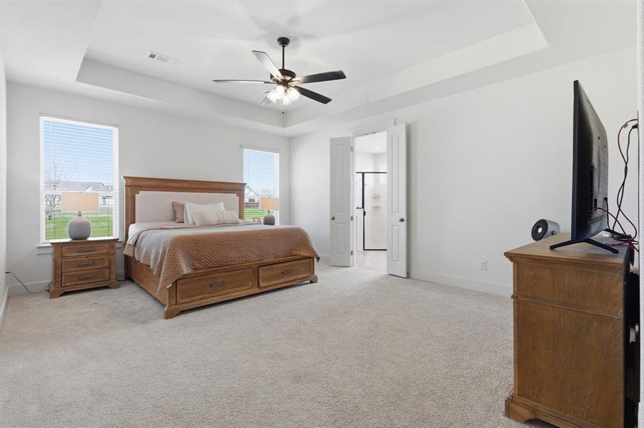 Furnished interior view inside a new home in , Midlothian (Image 12).
