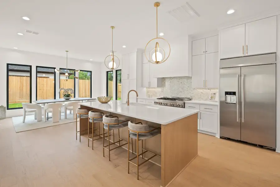 Furnished interior view inside a new home in , Houston (Image 5). Furnished interior view inside a new home in , Houston (Image 5).