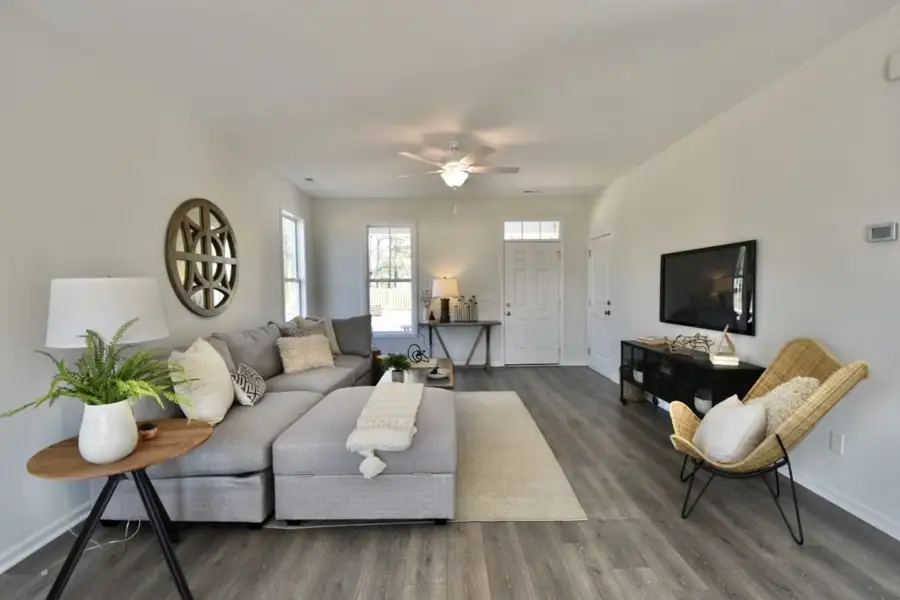 Furnished interior in a model home at Pine Ridge in Castle Hayne (Image 6).