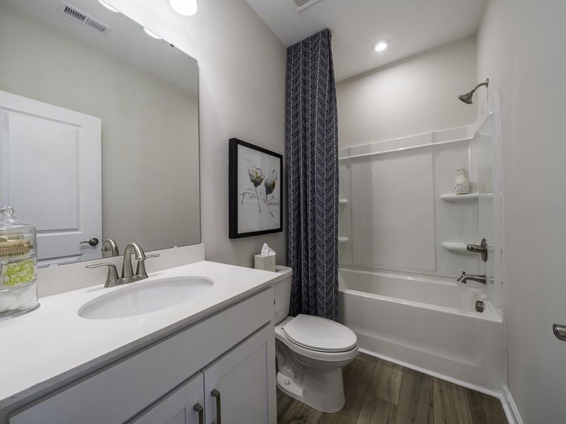 Furnished interior view inside a new home in Fifteen 15 Cannon, Charlotte (Image 15).